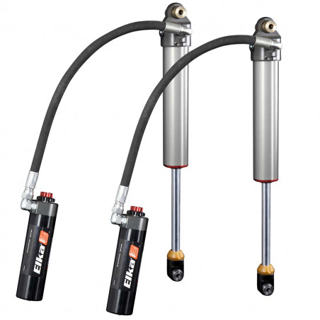 Front Elka 2.5 DC RESERVOIR Shock Absorbers for Jeep